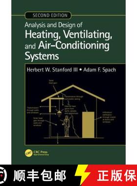 【3-4周达】Analysis and Design of Heating, Ventilating, and Air-Conditioning Systems, Second Edition [9781138602410]