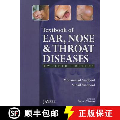 【3-4周达】Textbook of Ear, Nose and Throat Diseases [9789350904954]