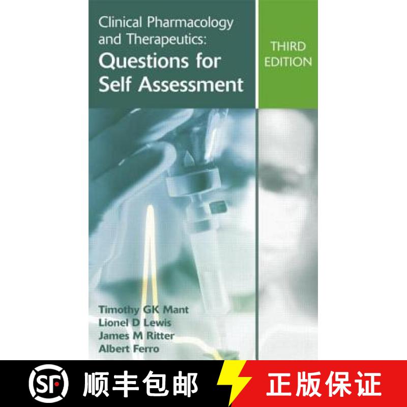 【3-4周达】Clinical Pharmacology and Therapeutics: Questions for Self Assessment, Third edition: Ques... [9780340947432]