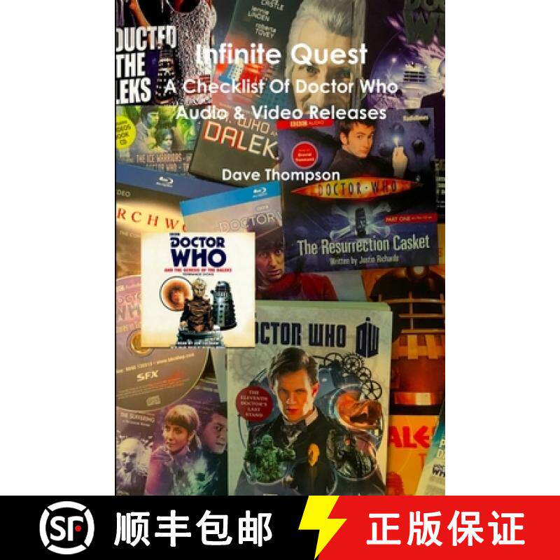 【3-4周达】Infinite Quest - A Checklist Of Doctor Who Audio & Video Releases [9781387918256]