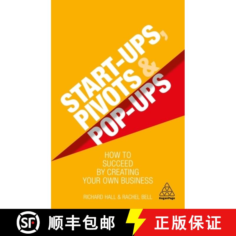 【3-4周达】Start-Ups, Pivots and Pop-Ups: How to Succeed by Creating Your Own Business [9781789660326]