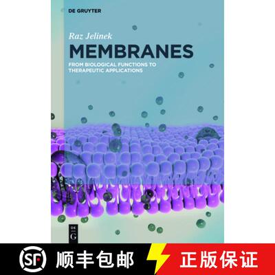 【3-4周达】精装 Membranes – From Biological Functions to Therapeutic Applications [9783110453683]