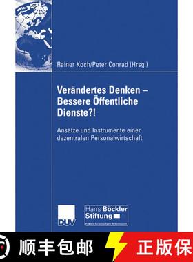 【3-4周达】Verändertes Denken -- Bessere Öffentliche Dienste?!: Ansätze Und Instrumente Einer Deze... [9783824480302]