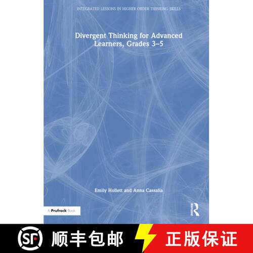 【3-4周达】精装 Divergent Thinking for Advanced Learners, Grades 3Ã¢â¬â5 [9781032213484]