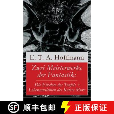 【3-4周达】Zwei Meisterwerke der Fantastik: Die Elixiere des Teufels + Lebensansichten des Katers Mur... [9788026854869]