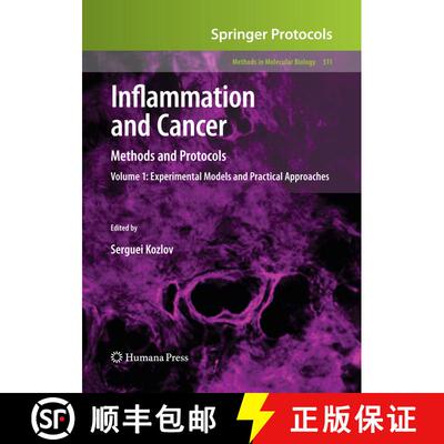 【3-4周达】Inflammation and Cancer: Methods and Protocols: Volume 1, Experimental Models and Practica... [9781617379239]