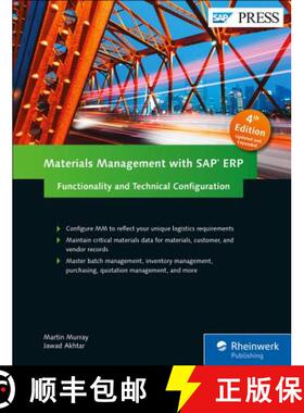 预订 Materials Management with SAP Erp: Functionality and Technical Configuration [9781493213573]