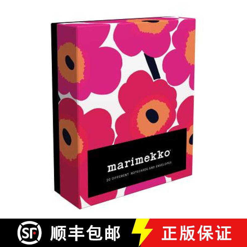 【3-4周达】Marimekko Notes: 20 Different Unikko Notecards and Envelopes [9781452138732]