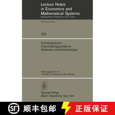 【3-4周达】Kombinatorische Entscheidungsprobleme: Methoden und Anwendungen : Fortbildungskurs des Ins... [9783540085409]
