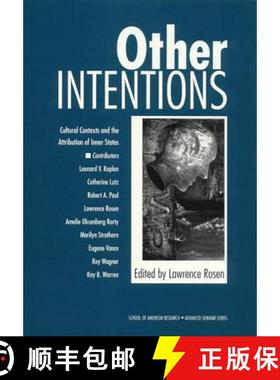 【3-4周达】Other Intentions: Cultural Contexts and the Attribution of Inner States [9780933452893]
