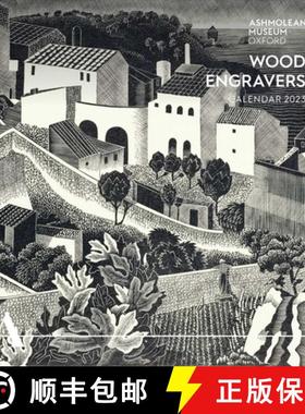 【3-4周达】Ashmolean Museum: Wood Engravers Wall Calendar 2023 (Art Calendar) [9781804170762]