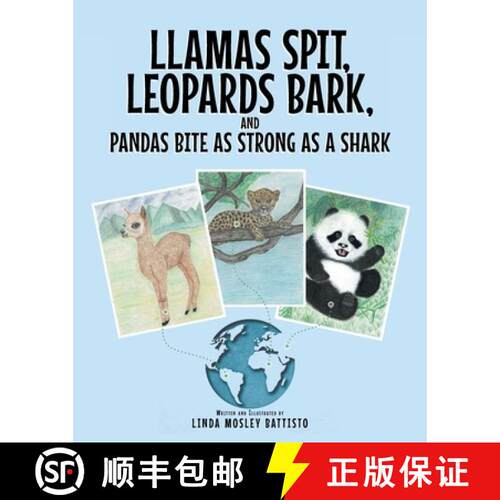 【3-4周达】Llamas Spit, Leopards Bark, and Pandas Bite As Strong As a Shark [9781637102275]