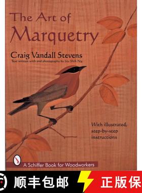 【3-4周达】The Art of Marquetry [9780764302374]