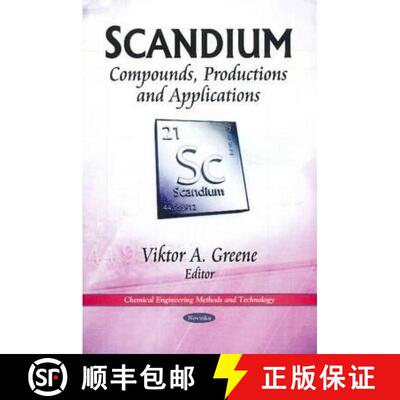 【3-4周达】Scandium: Compounds, Productions and Applications [9781617614651]