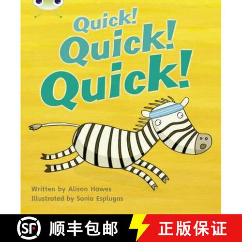 【3-4周达】Bug Club Phonics Fiction Reception Phase 3 Set 07 Quick! Quick! Quick! [9781408260517]