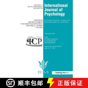 XXX International Abstracts 9781138409163 Psychology 4周达 Congress