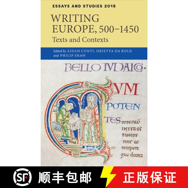 【3-4周达】Writing Europe, 500-1450 - Texts and Contexts: Texts and Contexts [9781843844150]