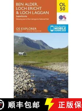 【3-4周达】Ben Alder, Loch Ericht & Loch Laggan, Dalwhinnie [9780319242896]