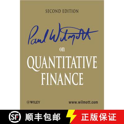 【3-4周达】精装 Paul Wilmott On Quantitative Finance 2E +Cd 3V Set [Wiley金融] [9780470018705]