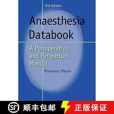 【3-4周达】Anaesthesia Databook: A Perioperative and Peripartum Manual [9780521114196]