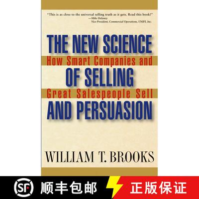 【3-4周达】The New Science Of Selling And Persuasion: How Smart Companies And Great Salespeople Sell ... [9780471469247]