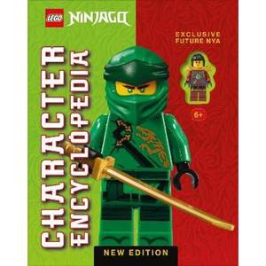 【4周达】LEGO Ninjago Character Encyclopedia New Edition: With Exclusive Future Nya LEGO Minifigure[9780241467640]