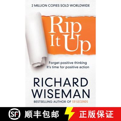 【3-4周达】Rip It Up: Forget positive thinking, it's time for positive action [9781447273363]