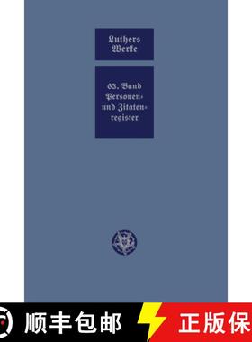 【3-4周达】D. Martin Luthers Werke.Kritische Gesamtausgabe.Weimarer Ausgabe: Abteilung Schriften.Band... [9783740000387]