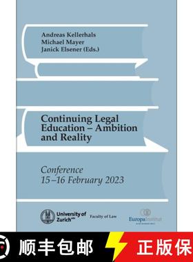 预订 Continuing Legal Education: Ambition and Reality [9783038056287]