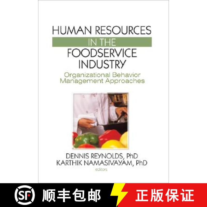 【3-4周达】Human Resources in the Foodservice Industry: Organizational Behavior Management Approaches [9781560221456]