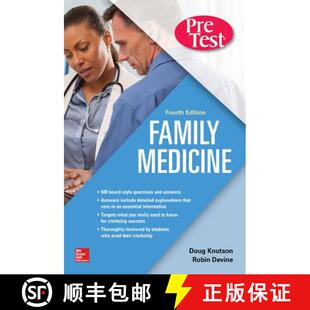 【3-4周达】Family Medicine Pretest Self-Assessment and Review, Fourth Edition [9781260143584]