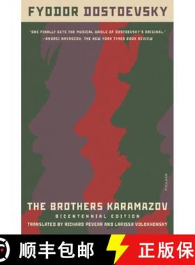 【3-4周达】The Brothers Karamazov (Bicentennial Edition): A Novel in Four Parts with Epilogue [9781250788450]