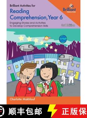 【3-4周达】Brilliant Activities for Reading Comprehension, Year 6 (3rd Ed): Engaging Texts and Activi... [9780857479648]
