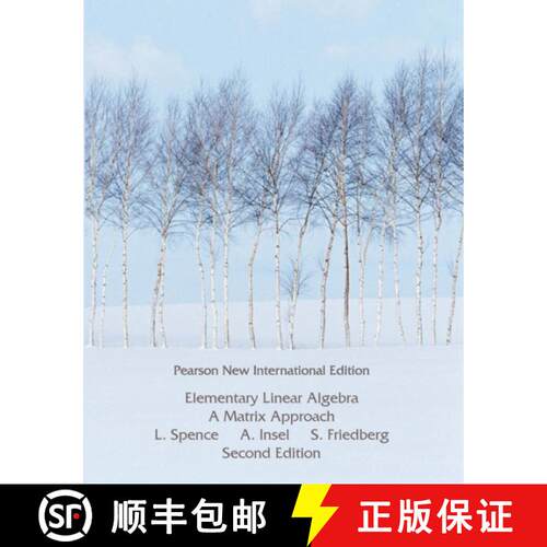 【3-4周达】Elementary Linear Algebra: Pearson New International Edition [9781292025032]