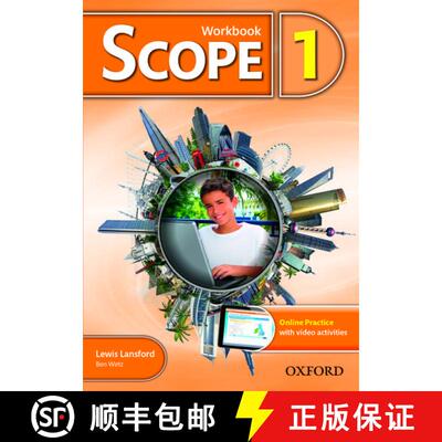 【3-4周达】Scope: Level 1: Workbook with Online Practice (Pack) [9780194506069]