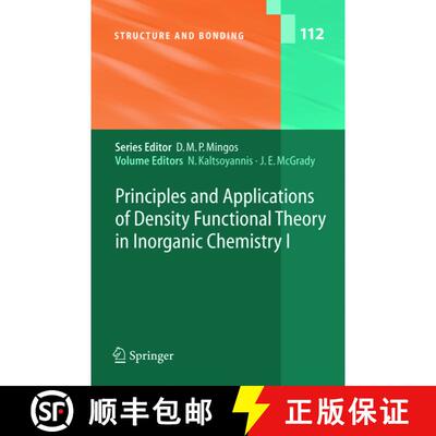 【3-4周达】Principles and Applications of Density Functional Theory in Inorganic Chemistry I (Softcov... [9783662145388]