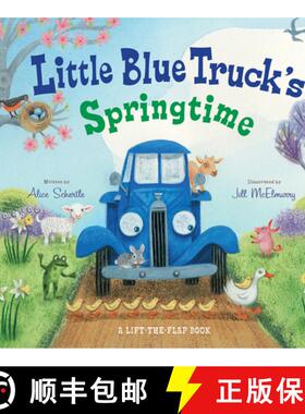 【3-4周达】Little Blue Truck's Springtime: An Easter And Springtime Book For Kids [9780544938090]