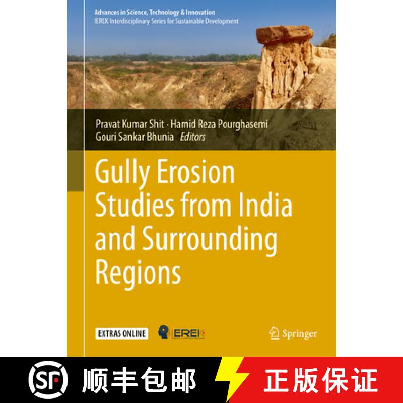 【3-4周达】Gully Erosion Studies from India and Surrounding Regions [9783030232429]