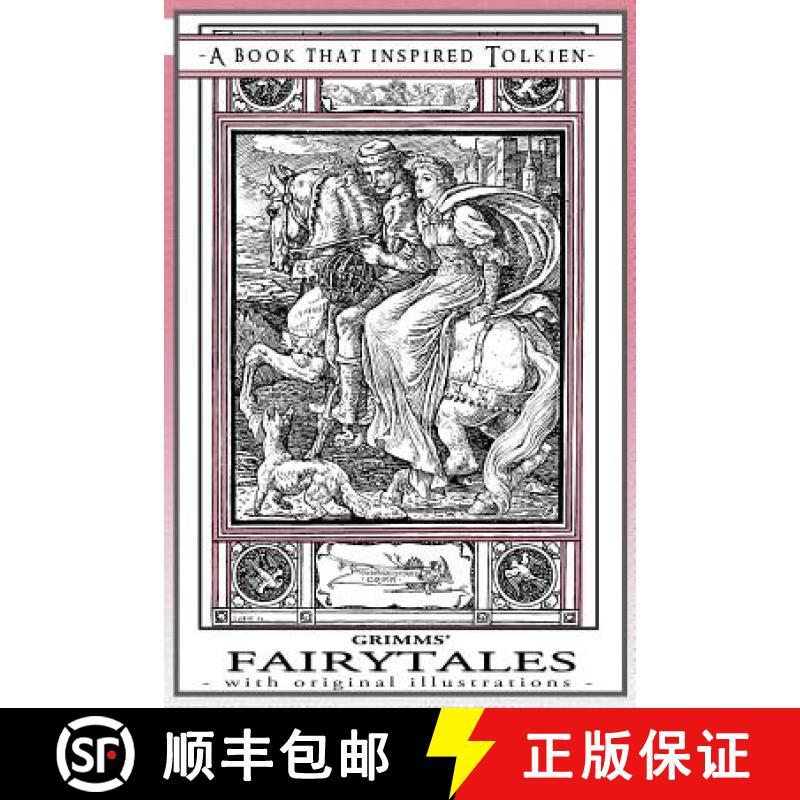 【3-4周达】Grimms' Fairytales - A Book That Inspired Tolkien: With Original Illustrations [9781925110166]