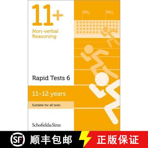 【3-4周达】11+ Non-verbal Reasoning Rapid Tests Book 6: Year 6-7, Ages 11-12 [9780721714684]