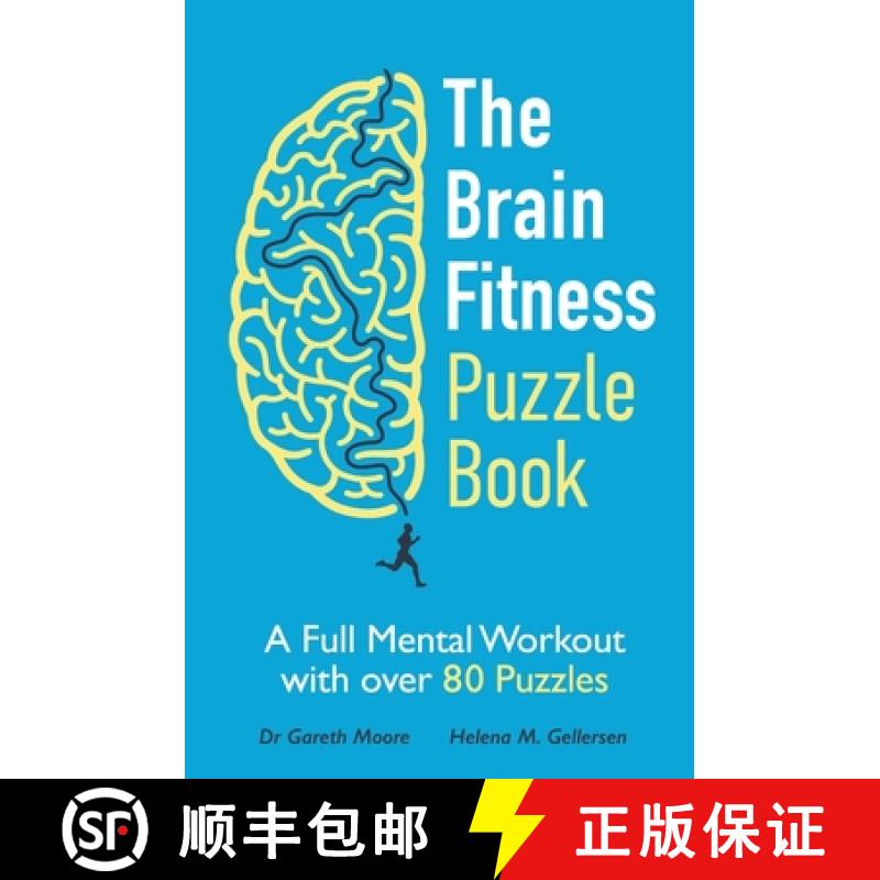 【2-3周达】The Brain Fitness Puzzle Book : A Full Mental Workout with over 80 Puzzles [9781789294576]