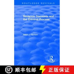 Sentence Discounts Process 9781138629035 Criminal 4周达 the and