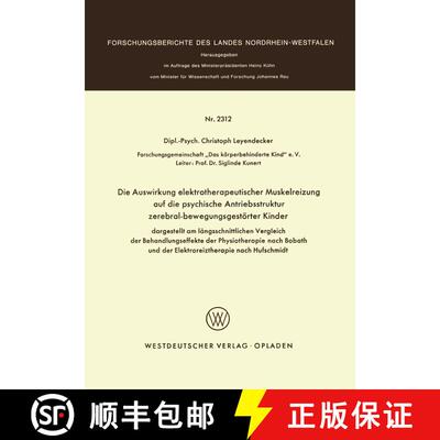 【3-4周达】Die Auswirkung Elektrotherapeutischer Muskelreizung Auf Die Psychische Antriebsstruktur Ze... [9783531023120]