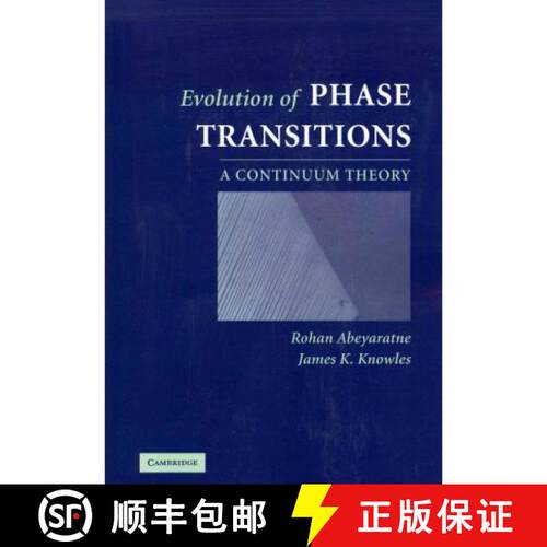 【3-4周达】Evolution of Phase Transitions: A Continuum Theory [9780521380515]