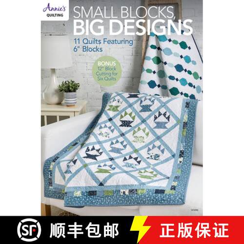 【3-4周达】Small Blocks, Big Designs: Bonus: Cutting for Six 12 Blocks [9781640255715]