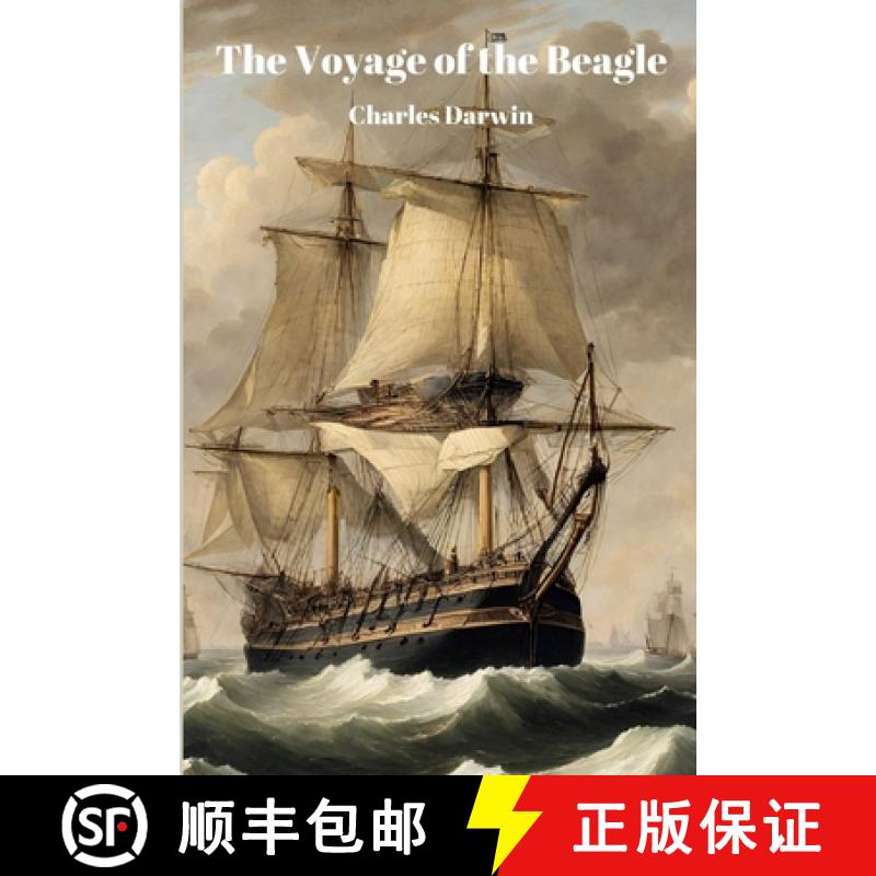 【3-4周达】The Voyage of the Beagle (Annotated) [9782386370090]