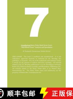 【3-4周达】Unauthorized Harry Potter and the Deathly Hallows News: Half-Blood Prince Analysis [9780976540601]
