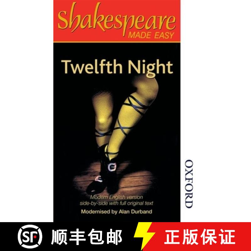 【3-4周达】Shakespeare Made Easy - Twelfth Night [9780748737765]