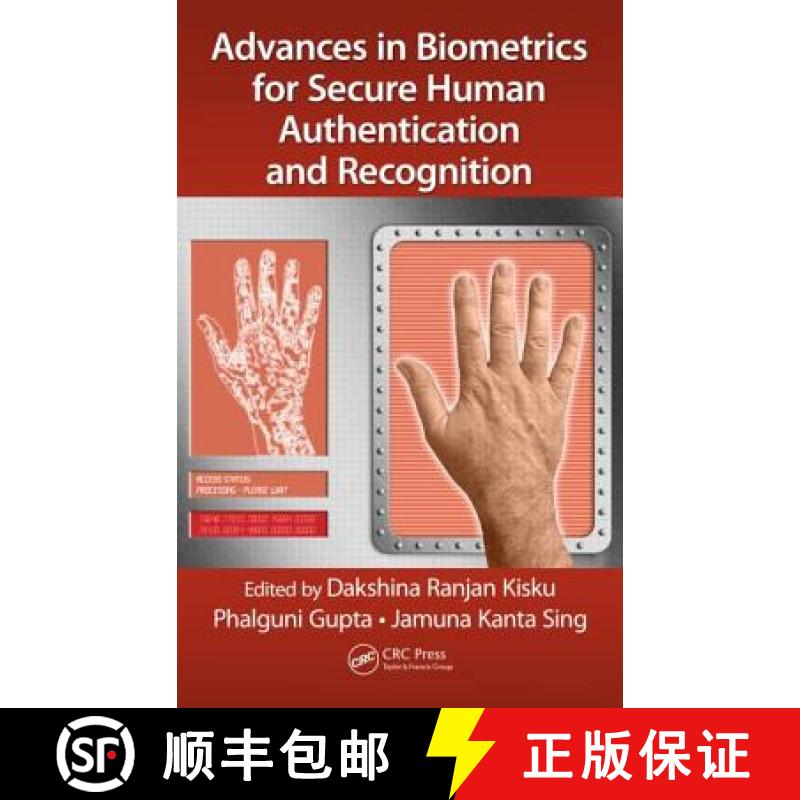 【3-4周达】Advances in Biometrics for Secure Human Authentication and Recognition [9781466582422]