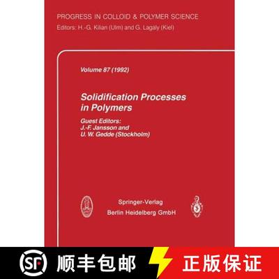 【3-4周达】Solidification Processes in Polymers [9783662156902]